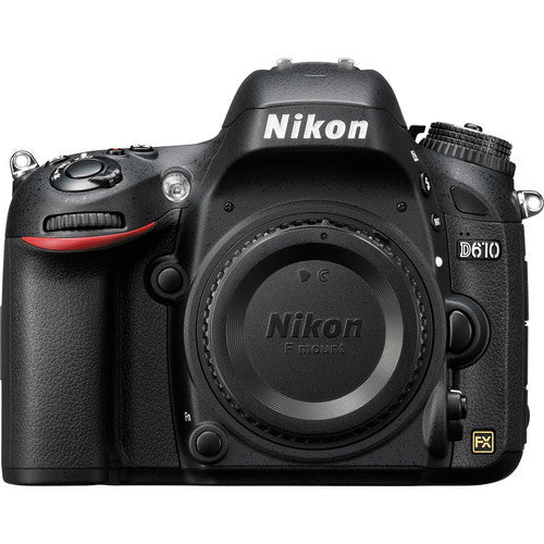 Nikon D610 DSLR Camera w/ Nikon 50mm 1.8D, Sigma 150-600mm OS HSM, Flash, Tripod, Backpack, Filters, 2x Sandisk 64GB Cards Supreme Package