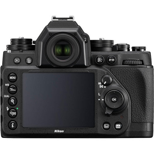 Nikon DF DSLR Camera (Black/Silver) w/ Extra Accessory Bundle