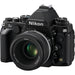 Nikon DF DSLR Camera (Black/Silver) w/ Extra Accessory Bundle