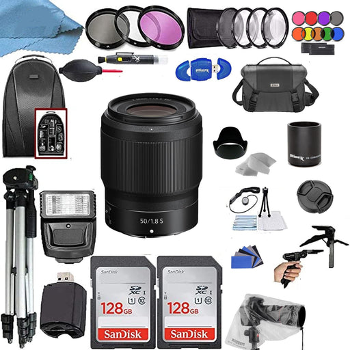 Nikon NIKKOR Z 50mm f/1.8 S Lens Supreme Bundle
