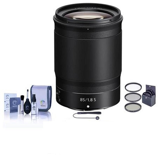 Nikon NIKKOR Z 85mm f/1.8 S Lens Basic Bundle