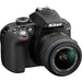 Nikon D3300/D3500 DSLR Camera with 18-55mm Lens | 55-300mm VR - 64GB Kit Bundle