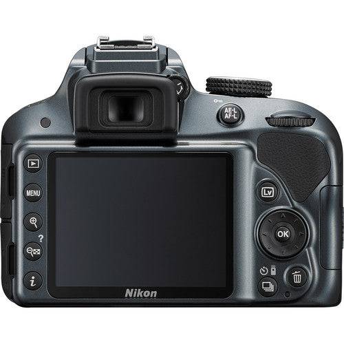 Nikon DSLR D3300 Camera w/Nikon 18-55mm Lens - Grey