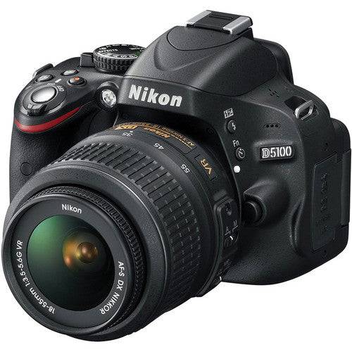 Nikon D5100/D5600 Digital SLR Camera With 18-55mm f/3.5-5.6G VR Lens