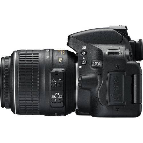 Nikon D5100/D5600 Digital SLR Camera With 18-55mm f/3.5-5.6G VR Lens