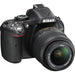 Nikon D5200/D5600 DSLR Camera with 18-55mm VR Lens (Black) With 16GB Starter Package