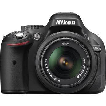 Nikon D5200/D5600 DSLR Camera with 18-55mm VR Lens (Black)