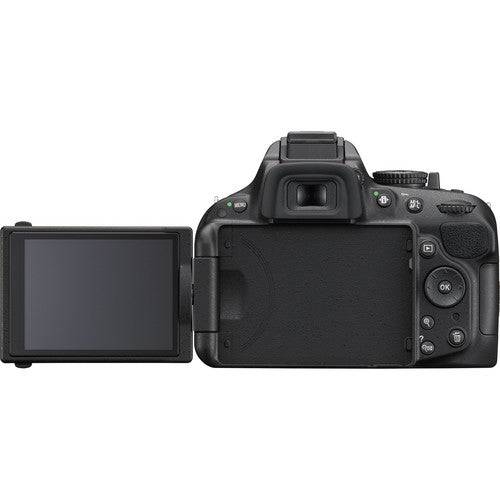 Nikon D5200/D5600 DSLR Camera (Body only) with 16GB Class 10 Memory Card &amp; Professional Cleaning Kit for DSLR Cameras