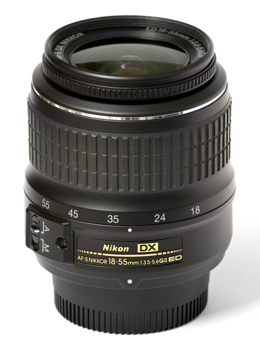 Nikon 18-55mm f/3.5-5.6G AF-S DX VR Nikkor Zoom Lens
