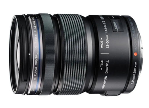 Olympus M.ZUIKO ED 12-50mm f/3.5-6.3 EZ Micro 4/3 Lens (Black)