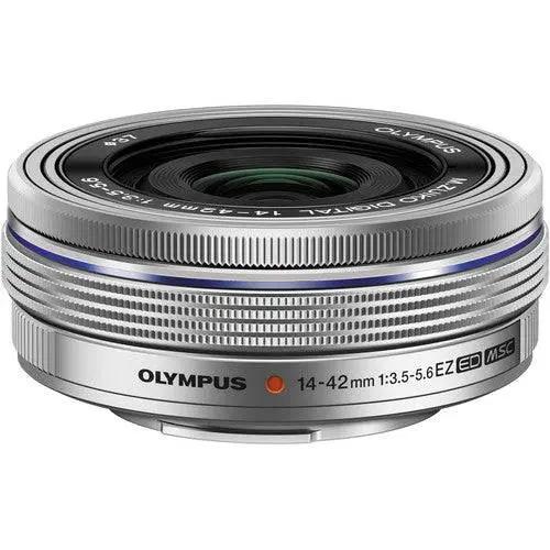 Olympus M.Zuiko Digital ED 14-42mm f/3.5-5.6 EZ Lens (Silver
