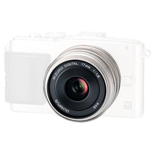 Olympus M.ZUIKO Digital 17mm f/1.8 Lens (Silver)