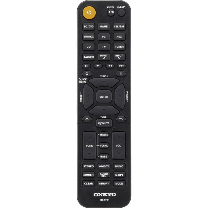 Onkyo 7.2-Channel A/V Receiver with HDMI &amp; Bluetooth *TXSR494