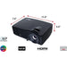 Optoma Technology H181X 720p DLP Home Theater Projector