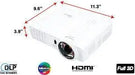 Optoma Technology X306ST Short Throw Projector