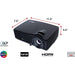 Optoma Technology H181X 720p DLP Home Theater Projector