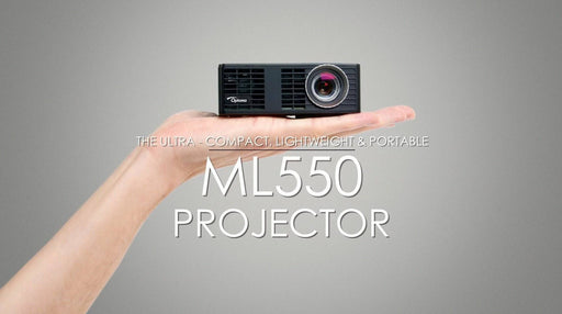 Optoma Technology ML550 3D Ready Mobile LED Projector