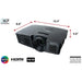 Optoma Technology W316ST WXGA DLP 3D Projector