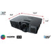 Optoma Technology X316 XGA DLP Multimedia Projector