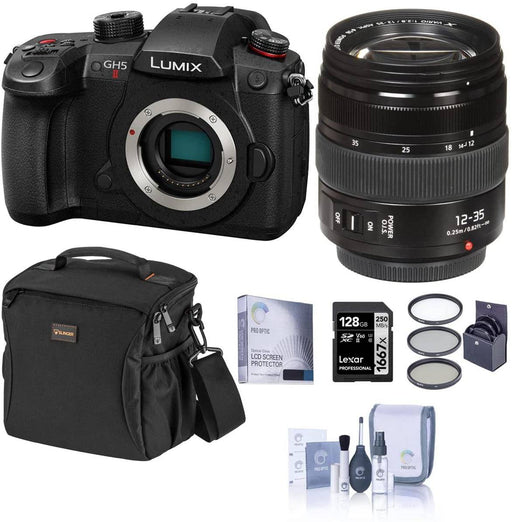 Panasonic Lumix GH5 II Mirrorless Camera W/12-35mm & 128GB