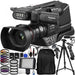Panasonic HC-MDH3 AVCHD Shoulder Mount Camcorder with LCD Touchscreen &amp; LED Light &amp; LED With Accessory Bundle