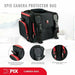 Xpix Deluxe Camera Camcorder Accessories Protector Bag with Shoulder Strap with Sandisk 32GB Memory Card Bundle
