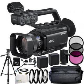Sony PXW-Z90V 4K HDR XDCAM con AF híbrido rápido y paquete esencial con SanDisk de 64GB