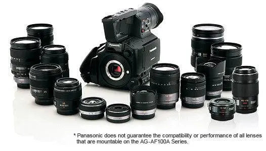 Panasonic AG-AF100A/102 Digital Cinema Camcorder