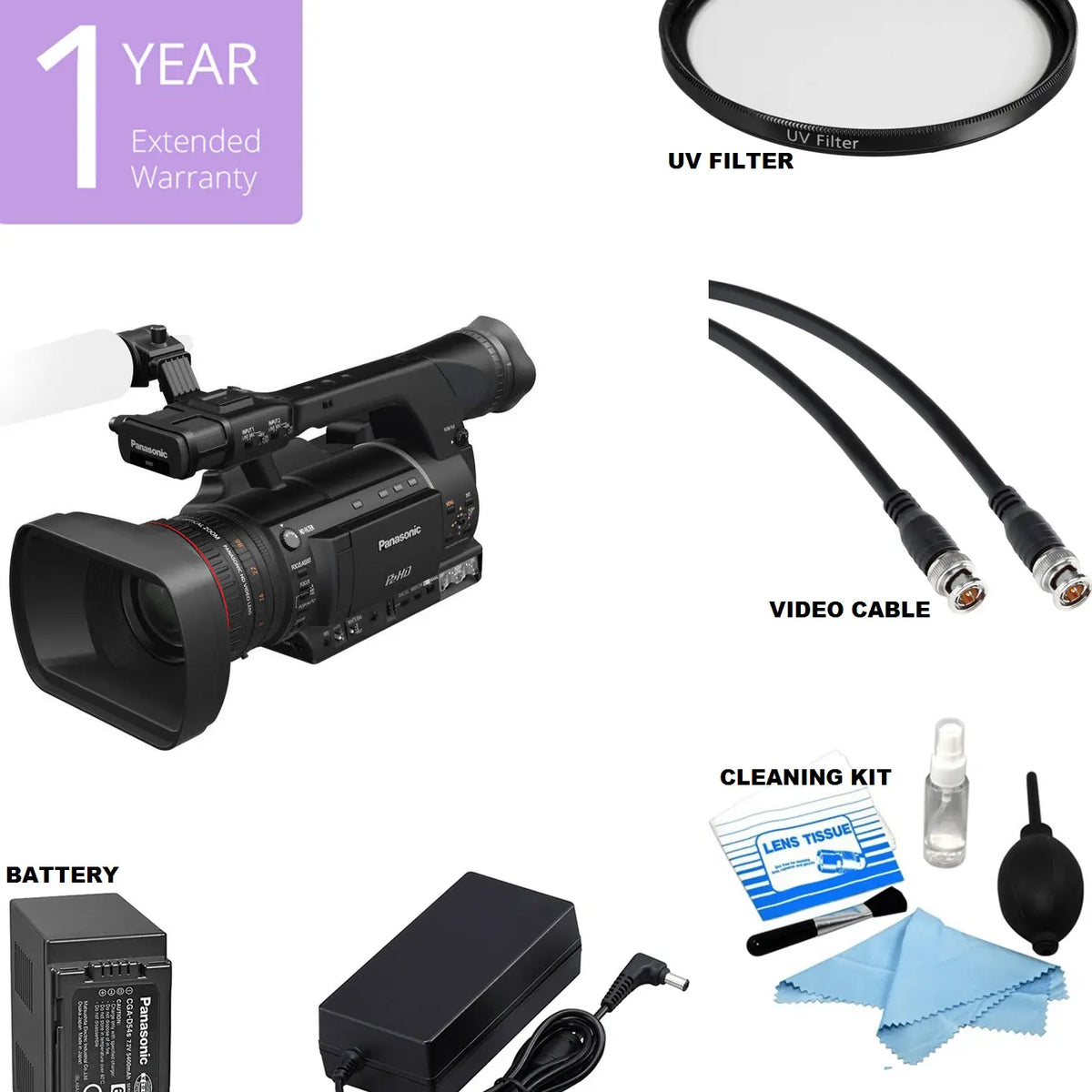 Panasonic AG-HPX250 P2 (NTSC) HD Handheld Camcorder — BuyDirect & Save
