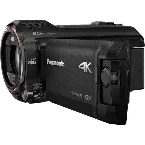 Panasonic HC-WX970K 4K Ultra-HD Camcorder with Twin Video Camera