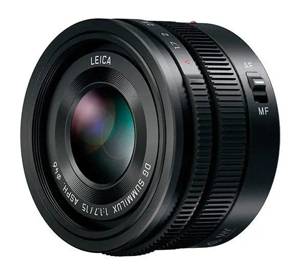 Panasonic LUMIX G Leica DG Summilux 15mm f/1.7 ASPH. Lens (Black)