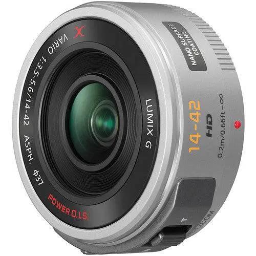 Panasonic Lumix G X Vario PZ 14-42mm f/3.5-5.6 Power O.I.S. Lens (Silver)