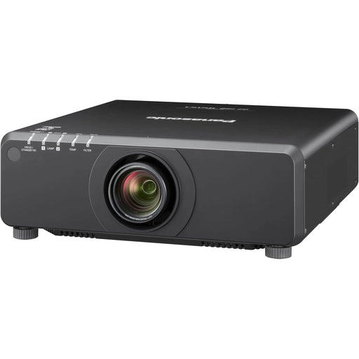 Panasonic PT-DZ780BU 1-Chip 7000 Lumens WUXGA DLP Projector with 25.6-35.7mm Lens (Black)