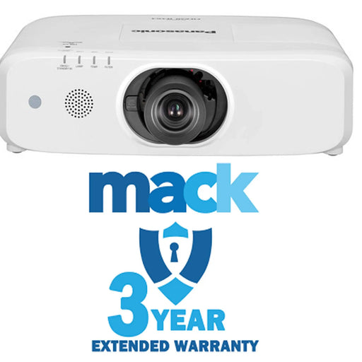 Panasonic PT-EW650U 5800-Lumen WXGA 3LCD Projector (With Lens) & 3 Year CPS Extended Warranty Bundle