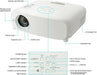 Panasonic PT-VX600U XGA LCD Projector USA