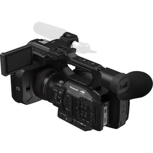 Panasonic HC-X1 4K Ultra HD Professional Camcorder w/ 2x 128GB Sandisk Extreme Pro, PRO Headphones, Led Light, Carrying Bag, Filters Bundle