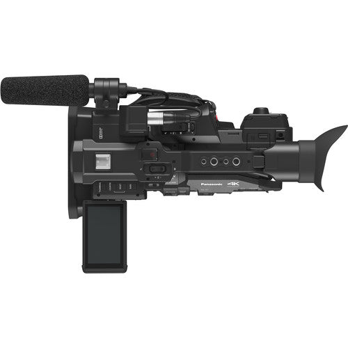 Panasonic HC-X1 4K Ultra HD Professional Camcorder w/ 2x 128GB Sandisk Extreme Pro, PRO Headphones, Led Light, Carrying Bag, Filters Bundle