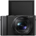 Panasonic Lumix LX10 20.1 MP 3X Optical Zoom Digital Camera (Black) + 64GB Deluxe Bundle