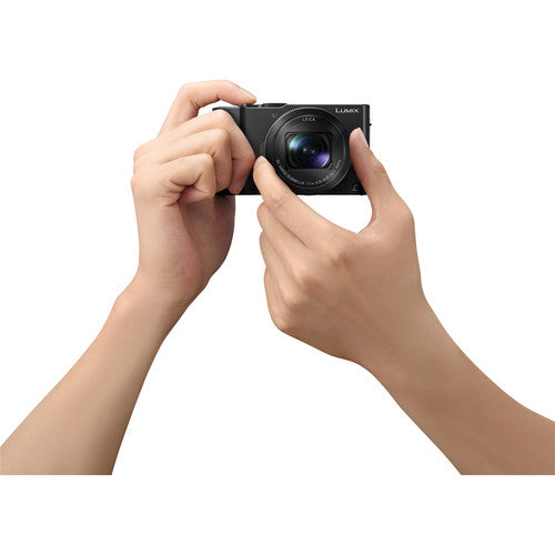 Panasonic Lumix LX10 20.1 MP 3X Optical Zoom Digital Camera (Black) + 64GB Deluxe Bundle