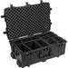 Pelican 1654 Waterproof 1650 Case with Dividers (Black)