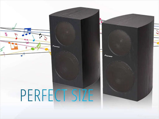 Pioneer SP-BS21-LR 80-Watts RMS 2-Way Speakers (Pair)