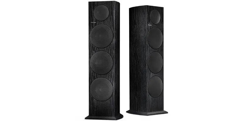 Pioneer SP-FS51-LR Floorstanding Loudspeakers (Black, Pair)
