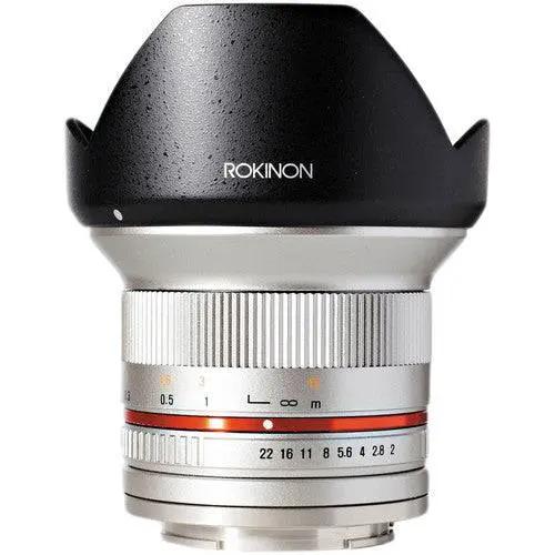 Rokinon 12mm f/2.0 NCS CS Lens for Micro Four Thirds Mount (Silver)