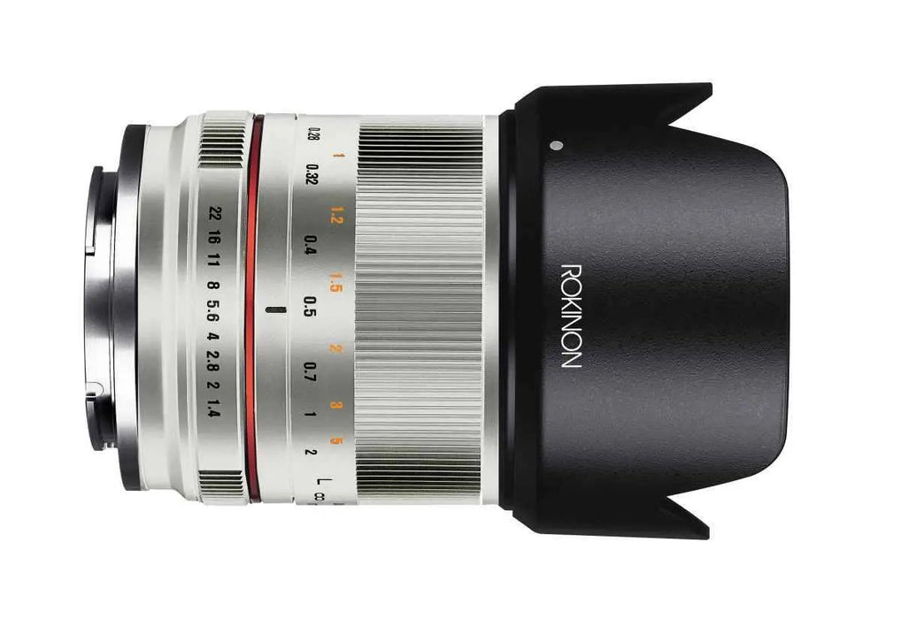 Rokinon 21mm f/1.4 Lens for Micro Four Thirds (Silver)