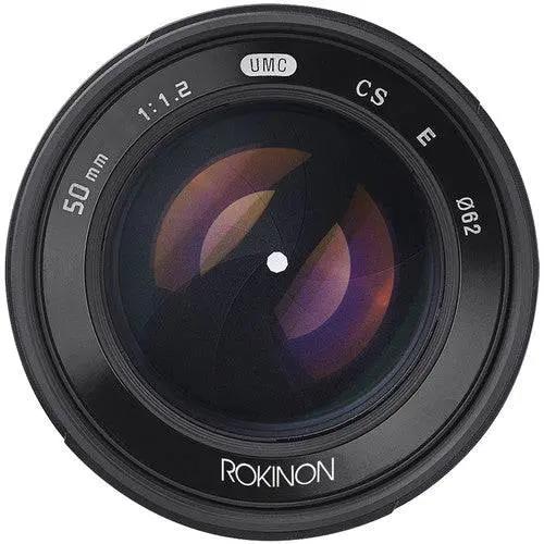 Rokinon 50mm f/1.2 Lens for Micro Four Thirds (Black)