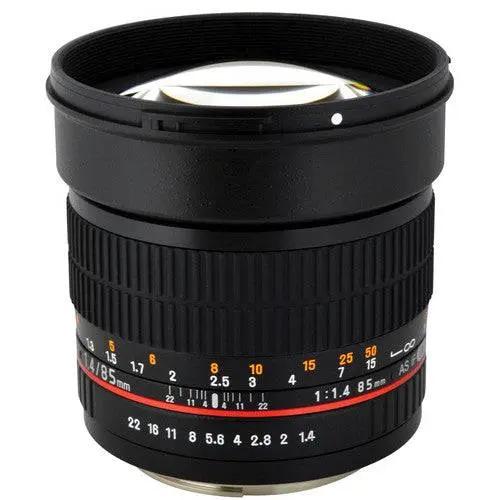Rokinon 85mm f/1.4 AS IF UMC Lens for Fujifilm X Mount