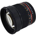 Rokinon 85mm f/1.4 AS IF UMC Lens for Samsung NX Mount