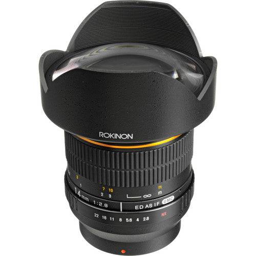 Rokinon 14mm f/2.8 ED AS IF UMC Lens for Samsung NX Mount