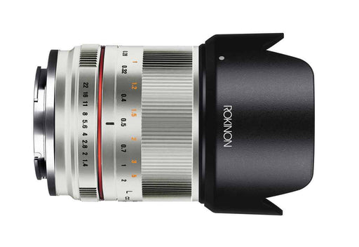 Rokinon 21mm f/1.4 Lens for Micro Four Thirds (Silver)