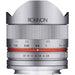 Rokinon 8mm f/2.8 UMC Fisheye II Lens for Samsung NX Mount (Silver)